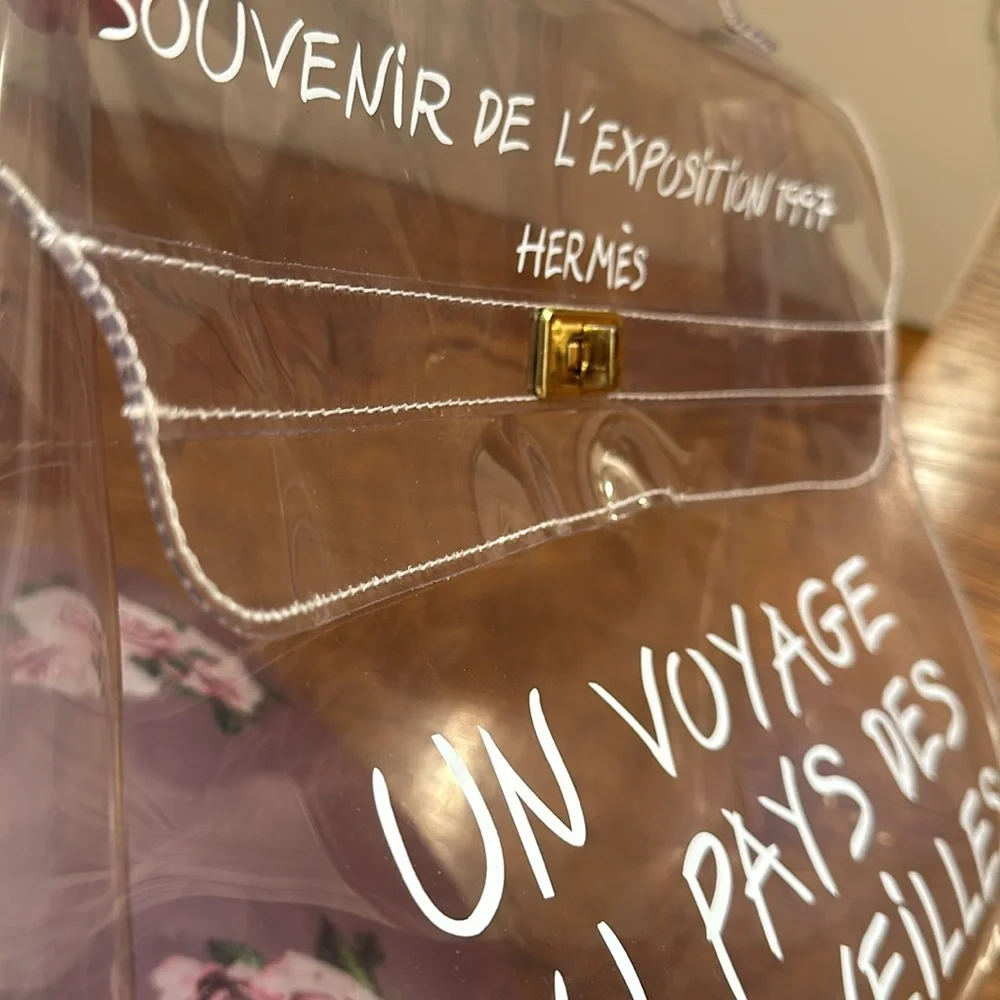 Hermes Kelly Limited Edition L’exposition Souvenir Raincoat Handbag - Picture 14 of 16